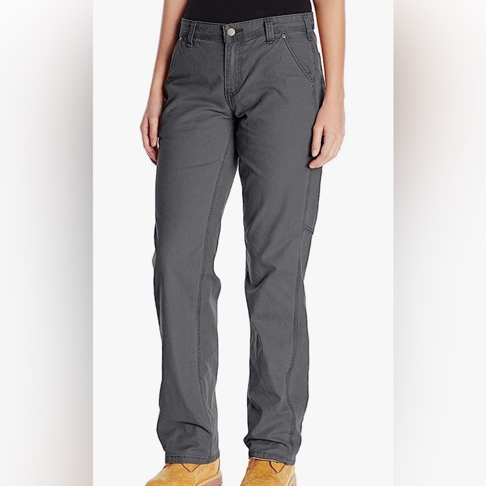 Carhartt Women's Rugged Flex Loose Fit Canvas Work Pant 16 Short